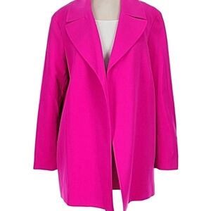 Tahari ASL Hot Pink Topper/Jacket- Super Cute! Size 2 - NWOT
